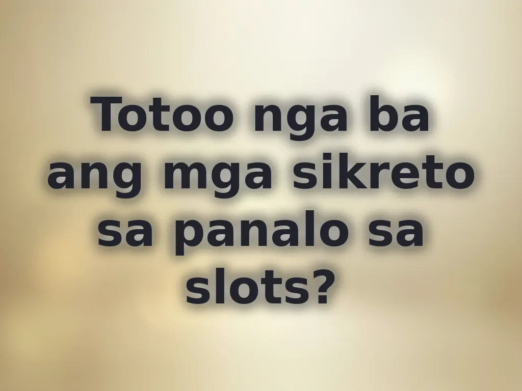 Mga mito sa pagsusugal